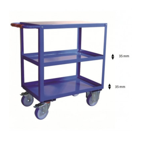 Werkzeugwagen aus Stahl 350 kg-Beschreibung lesen