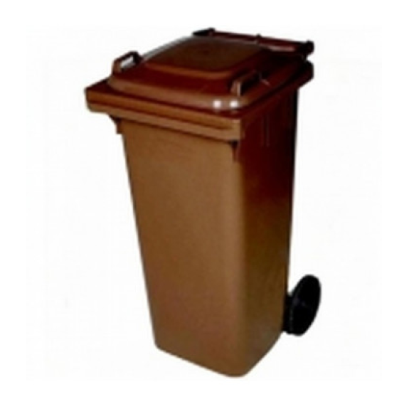 Cubo basura marrón 120 lts-Leer más
