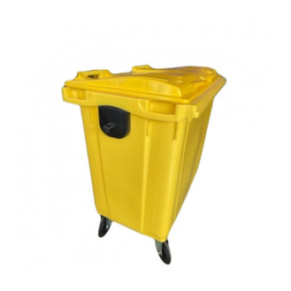 Contenedor basura amarillo 800 lts-Leer más