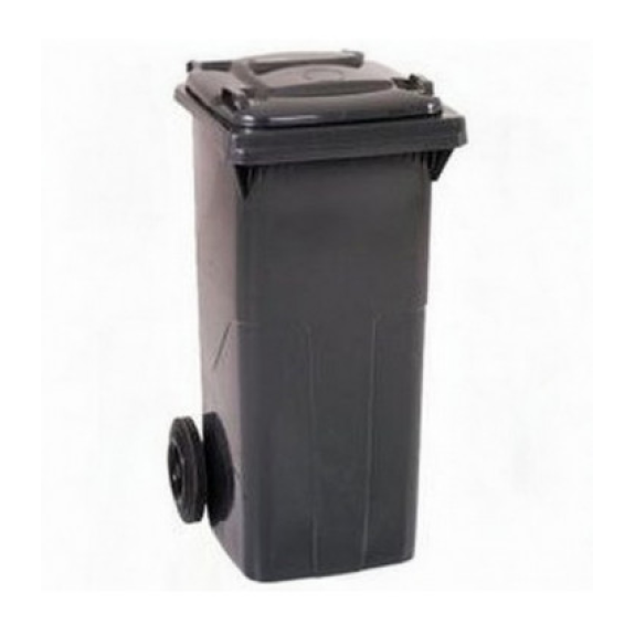 Cubo de basura negro de 240 litros-Leer más