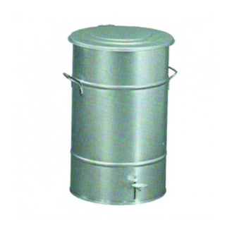 Cubo galvanizado con pedal 70 lts-Leer más