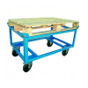 Soporte de palets con ruedas alto 650 mm