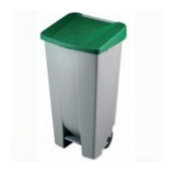 Cubo tapa verde 120 lts-Leer más