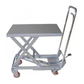 Mesa elevadora manual aluminio 100 kg-Leer más