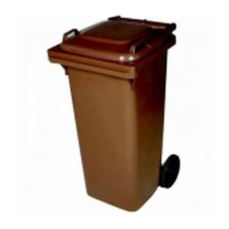 Cubo de basura marrón de 240 litros-Leer más