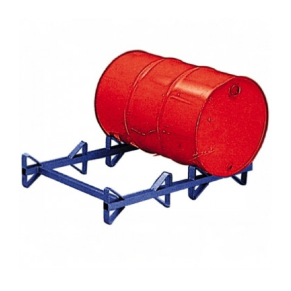Pack & Store Stahlpalette für 2 x 50L Fässer mit 200kg Tragkraft-Beschreibung lesen