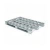 Palet de acero galvanizado 1200 x 800 mm