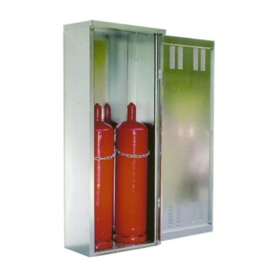 Armario diseñado específicamente para el almacenamiento seguro de botellas de propano o acetileno Armario diseñado específicamente para el almacenamiento seguro de botellas de propano o acetileno-Leer más