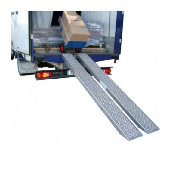 Laderampen aus Aluminium 2500 x 300 mm-Beschreibung lesen