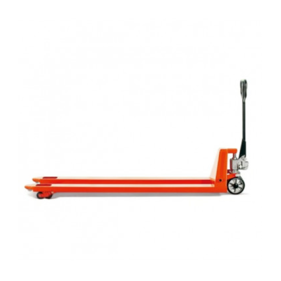 Transpaleta uñas 2.500 mm, capacidad 3.500 kg-Leer más