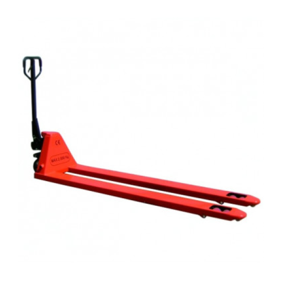 Transpallet manuale con forche di 2.000 mm-Leggi tutto