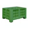Contenedor liso de polietileno 1200 x 1000 mm