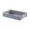 Caja de plástico apilable Norma Europa 600x400x120h