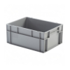 Caja de plástico apilable Norma Europa 400x300x175h