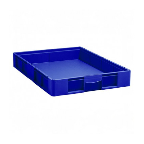 Caisse en plastique empilable norme Europe 800x600x120h-Beschreibung lesen