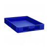Caja de plástico apilable Norma Europa 800x600x120h Caja de plástico apilable Norma Europa 800x600x120h