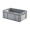 Caja de plástico apilable Norma Europa 600x400x235h