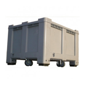 Contenedor plástico liso con ruedas 1200 x 1000 mm-Leer más