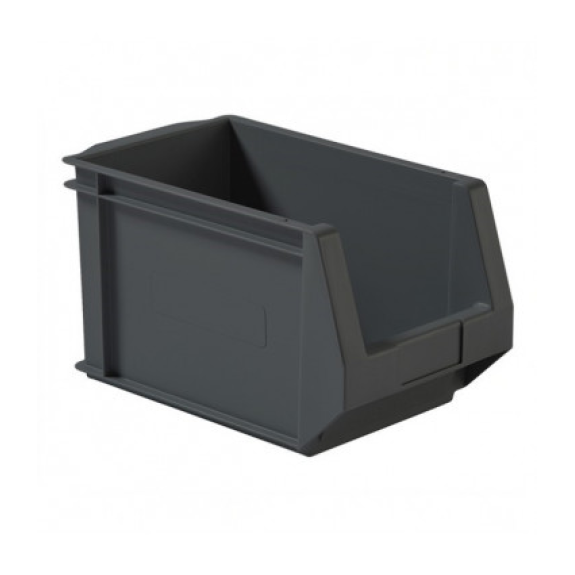 Tiroir empilable en plastique avec ouverture frontale 350x210x200h-Leggi tutto