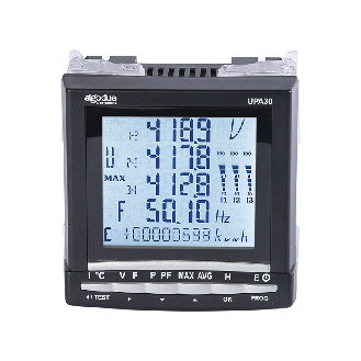 Misuratore multifunzione per il monitoraggio dellenergia DIN 96x96, classe 0,5S-Leggi tutto