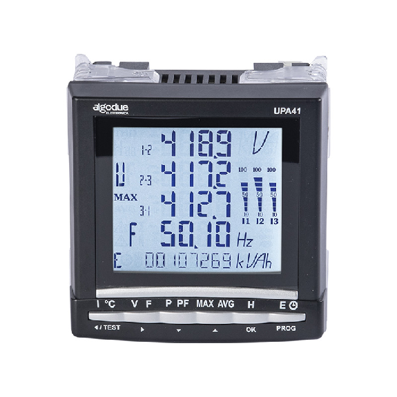 Misuratore multifunzione per il monitoraggio dellenergia DIN 96x96, classe 0,5S-Leggi tutto