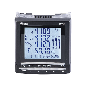 Misuratore multifunzione per il monitoraggio dellenergia DIN 96x96, classe 0,5S-Leggi tutto