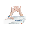 Gants vinyle jetables - Boîte de 100 gants - Sans latex - Non poudrés - Résistants et Multi-usages