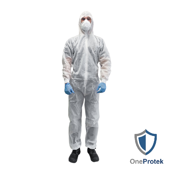 Combinaison respirante jetables - Sachet de 1 pièce - Fermeture éclaire avec capuche - Taille XXL Combinaison respirante jetables - Sachet de 1 pièce - Fermeture éclaire avec capuche - Taille XXL-Lire la description