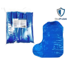 OneProtek - Sachet de 50 Surbottes Jetables en Polyéthylène Imperméables - Taille Unique  Bleu