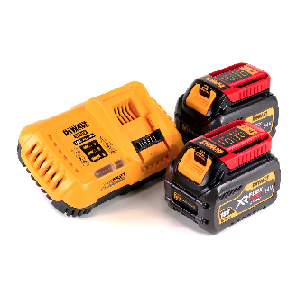 DeWalt DCB118T2 Kit de démarrage de batterie Li-Ion 18V + 2x batteries 6,0Ah + chargeur + mallette-Lire la description