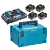 Voir Akku Power Source Kit 4 x 6,0 Ah LXT 18 V