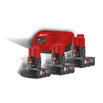 Pack NRG M12 6.0Ah - M12 NRG-603-Lire la description