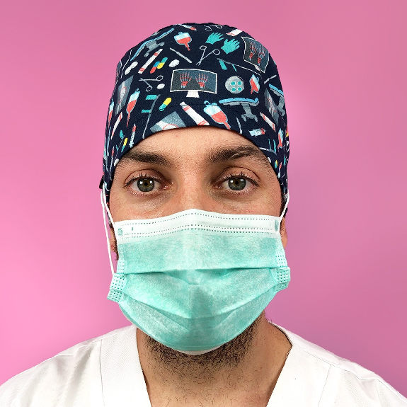 Cappello corto con bottoni - Strumenti marini-Leggi tutto