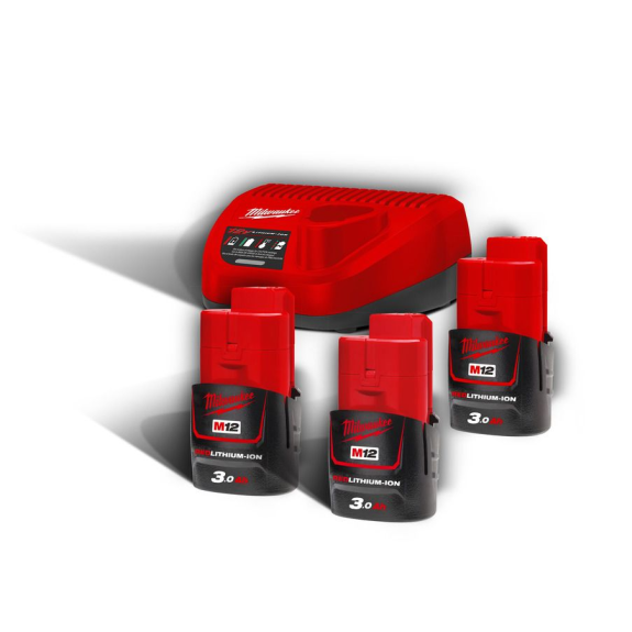 Pack énergie red lithium "M12 NRG-303" de 12 V - 3,0 ah Pack énergie red lithium "M12 NRG-303" de 12 V - 3,0 ah-Lire la description