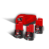 Pack énergie red lithium  "M12 NRG-303" de 12 V - 3,0 ah