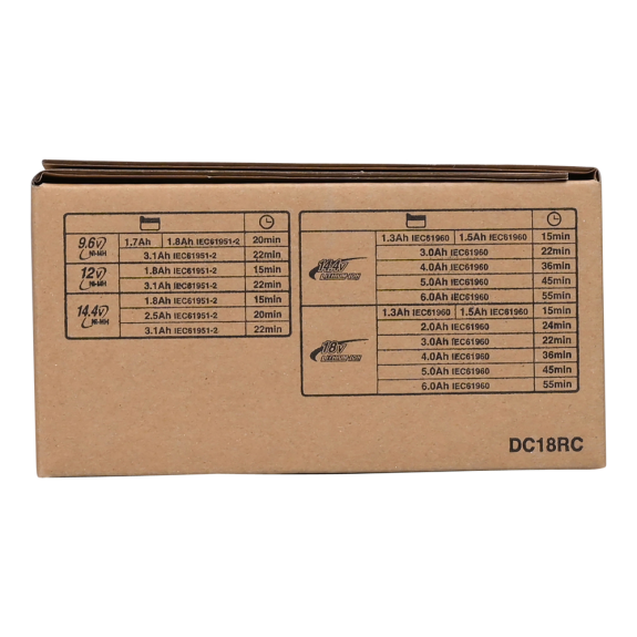 Ladegerät DC18RC-Beschreibung lesen