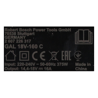 Chargeur GAL 18V-160C-Lire la description