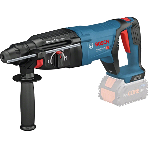 Bosch Akku-Bohrhammer mit SDS plus GBH 18V-26 D, Solo Version, Handwerkerkoffer-Beschreibung lesen