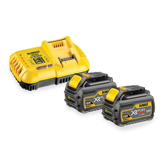 Perforateur-burineur SDS+ 54V + 2 batteries 6Ah + chargeur + coffret TSTAK  - DCH333T2-Lire la description