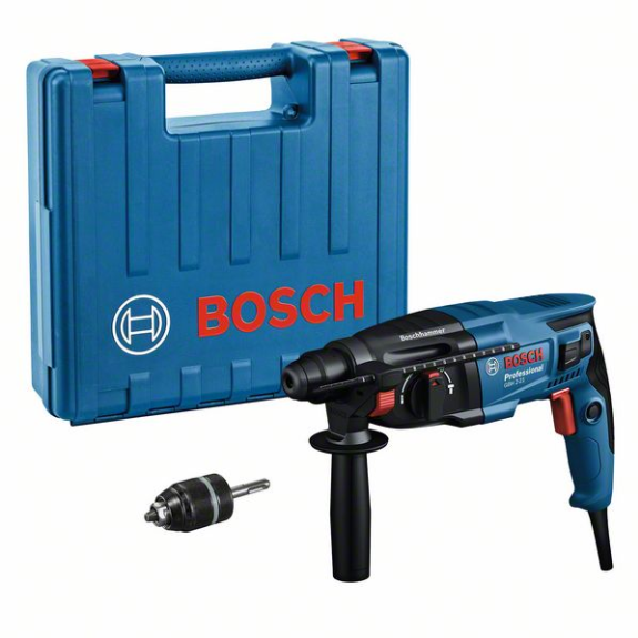 Bosch Bohrhammer mit SDS plus GBH 2-21: Schnellspannbohrfutter SDS plus-Adapter-Beschreibung lesen