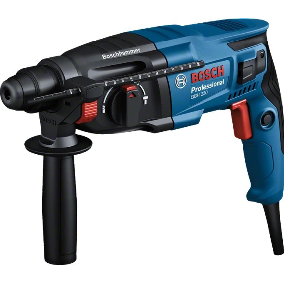 Perceuse  percussion Bosch avec SDS plus GBH 2-21 : mandrin sans cl adaptateur SDS plus-Lire la description