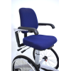 LeTriple Wheels: Sedia mobile con freno e saliscendi elettrico e ruote grandi