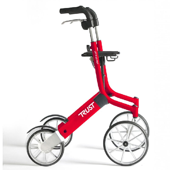 Andador TrustCare Let's Go Out para Exterior-Leer más