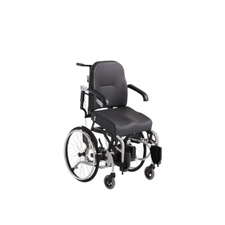 Carrozzina manuale LeRoulé Plus - Alza-abbassa e stand-up elettrico-Leggi tutto