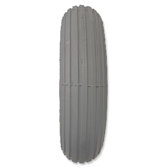 Rueda Neumática completa de 200x50 mm. (8x2") HINCHABLE LLANTA NEGRA-Leer más