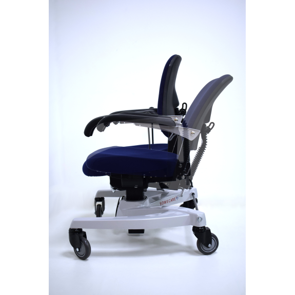 LeTriple: Silla móvil con freno y descenso eléctrico.-Leer más