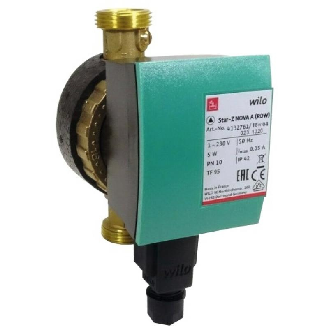 Circulateur de bouclage eau chaude sanitaire Wilo-Star-Z NOVA A M 15x21 / entraxe 138 mm-Lire la description