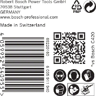 Bosch EXPERT M480 Schleifnetz fr Schwingschleifer, 93 x 186 mm, K 220, 50-tlg.-Beschreibung lesen