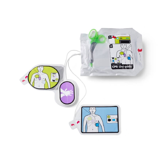 Electrodos de entrenamiento mixtos ZOLL AED 3-Leer más