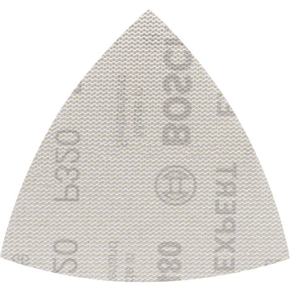 Bosch EXPERT M480 Schleifnetz fr Deltaschleifer, 93 mm, K 120, 5-tlg.-Beschreibung lesen